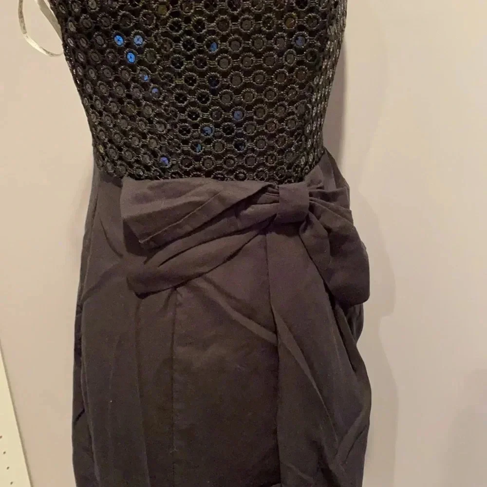 Lilly Pulitzer black strapless mini dress size 2 - Picture 10 of 14